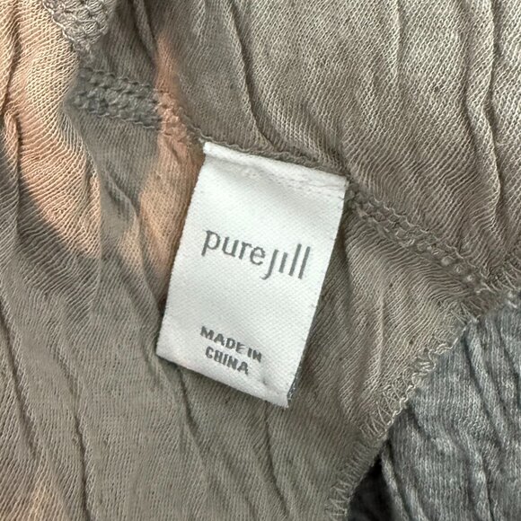 J. Jill Pure Jill Grey Infinity Scarf Excellent Condition - Picture 3 of 4